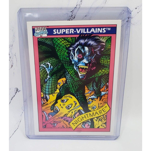 1990 Marvel Super Heroes Trading Card Impel Nightmare #56 - Picture 1 of 4